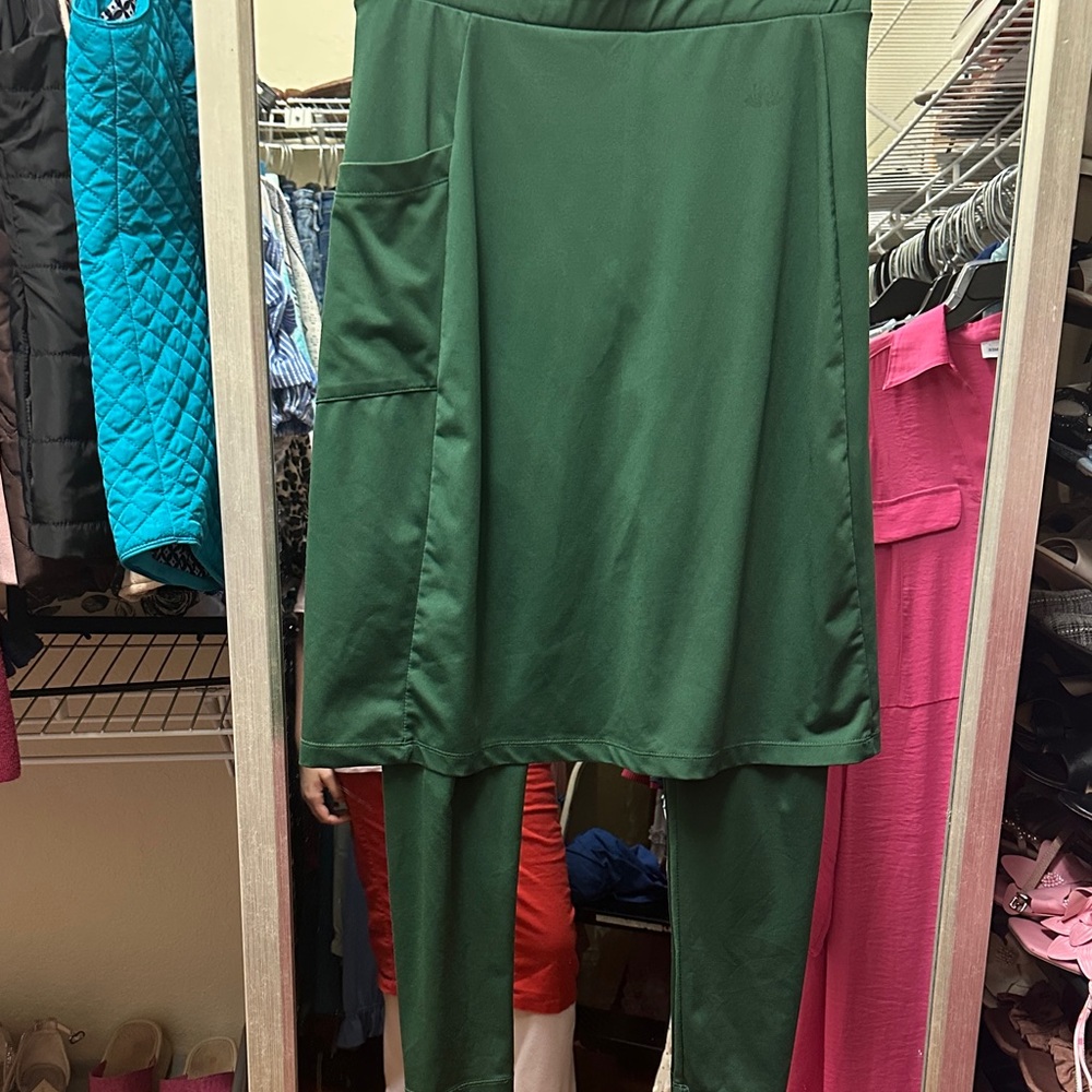 Elegant Green Women's Skirt